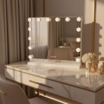 Specchio LED HOLLYWOOD White – 58x45 cm